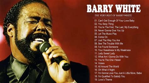 album barry white best of|barry white sexiest song.